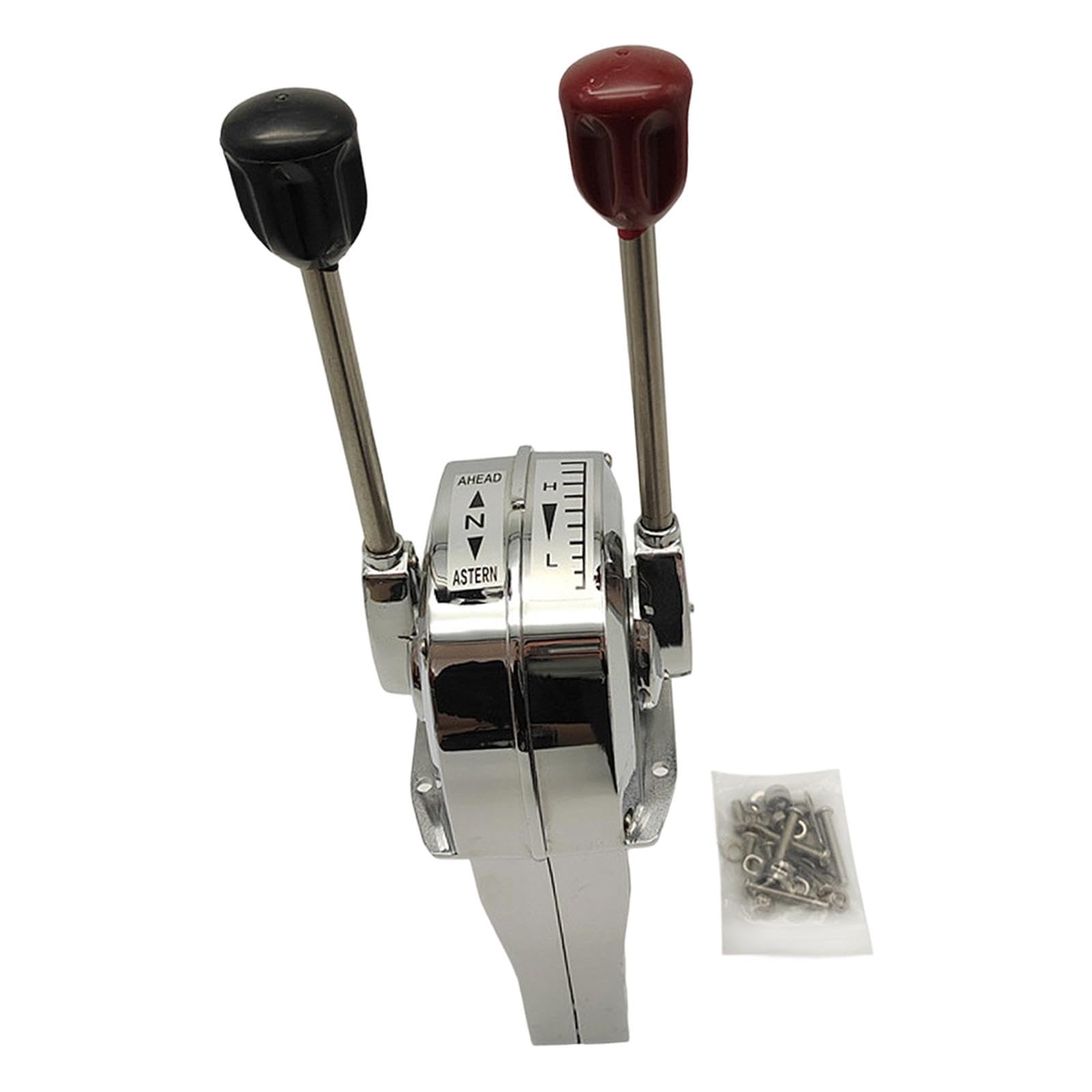 Hzoibyze Boat Double Lever Throttle Control High Performance Durability Universal