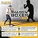 GYRO FITNESS | Shadow Boxer Pro | Boxing Resistance Bands Set for Shadow Boxing, Comes with Ankle Cuffs | Ideal Addition to Your Home Boxing Equipment