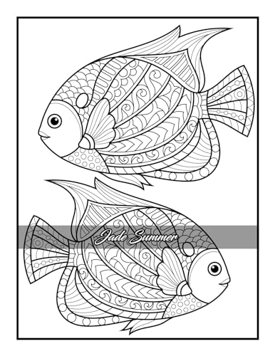 100 Animals: An Adult Coloring Book with Lions, Elephants, Owls, Horses, Dogs, Cats, and Many More! - Image 59