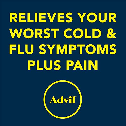 Advil Cold & Flu, Ibuprofen 200mg, Pain Relief, 20 Tablets - image 5