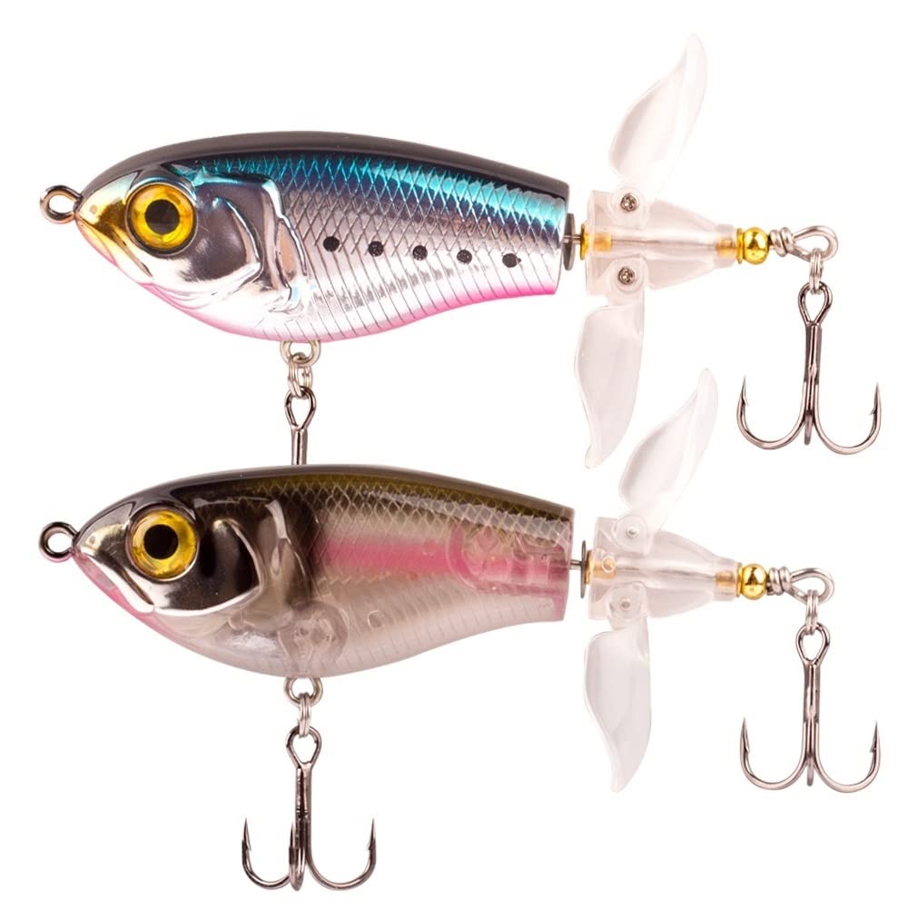 Amazon.co.jp: トップウォータールアー 8.0cm 16g ハードベイト