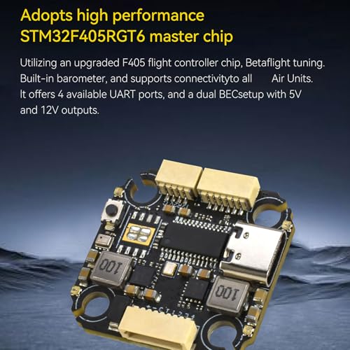 F405 carte de vol ESC 60A 8S module électronique quadcopter - 7
