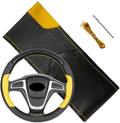 軽自動車　ハンドル　イエロークリア 軽自動車 ハンドル イエロークリア ハンドルカバー 蛍光ツートン