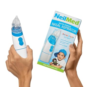 SQUIP Aspirator Battery Operated Nasal Aspirator
