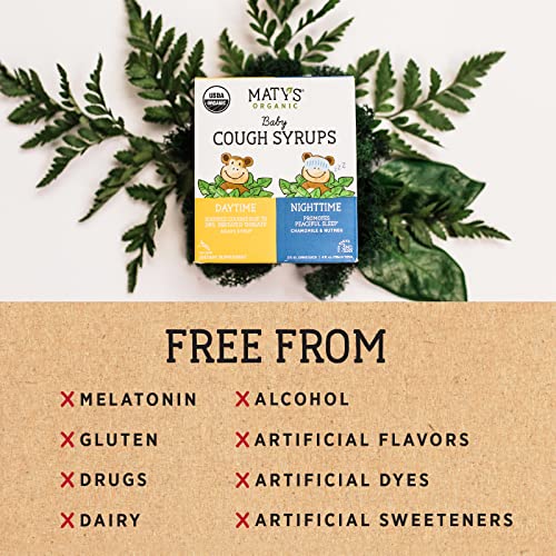 Matys Organic Baby Cough Syrup Day & Night Value Pack