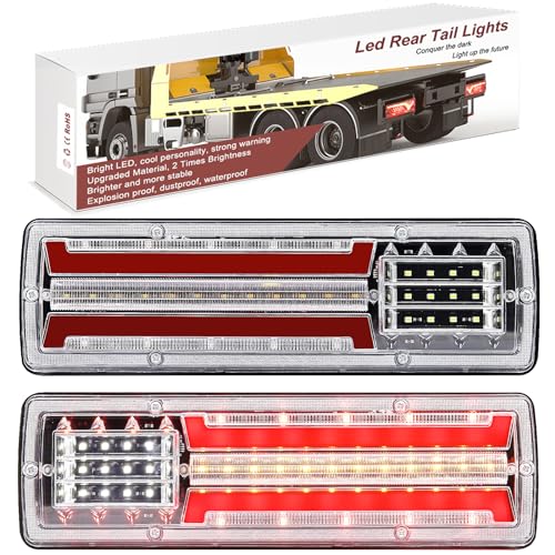 Ygmylandbb LED Trailer Tail Lights, Truck Tail Light, Sequen