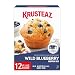 Krusteaz Wild Blueberry Supreme Muffin Mix, 17.1-Ounce Boxes (Pack of 12)