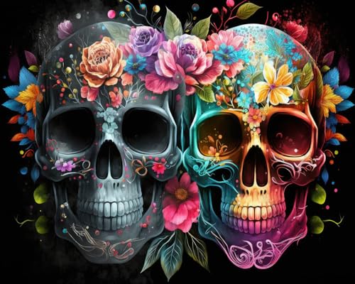 Pintura por números para adultos principiantes kit de pintura acrílica fácil sobre lienzo