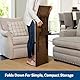 PetSafe CozyUp Hundesofa-Rampe - Klappbare Hunderampe aus Holz für Sofas und Sofas - Indoor Pet Rampe hält bis zu 45,4 kg - Rutschfester Teppich, zusammenklappbar für einfache Lagerung, Couchzugang