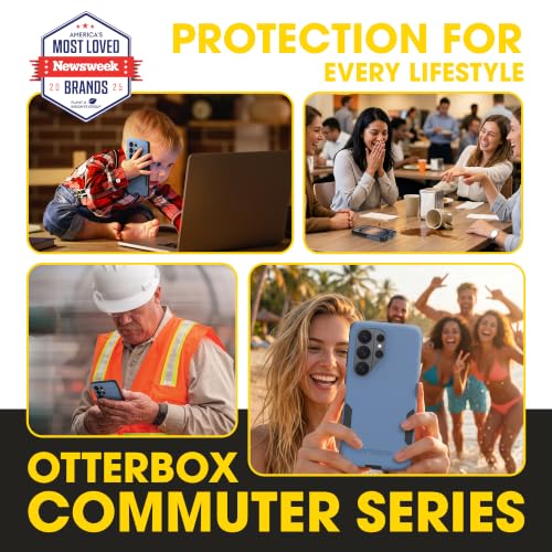 Image of OtterBox Samsung Galaxy S26 Ultra - Commuter Magnetic Case - Coronet Night | 3X Military Drop Protection - Dual-Layer Design - Magnetic Fast Charge - Raised Edges - Port Covers
