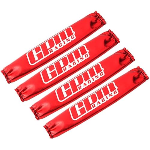 GPM Custom Design Shock Wraps -4Pcs Set for Traxxas 1/5 X-Maxx Arrma Kraton 8S for 1/5 4WD X-MAXX 8S Monster Truck