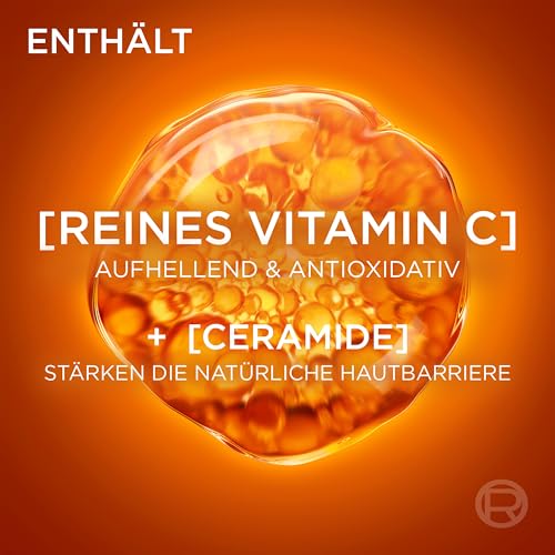 L'Oréal Men Expert belebende & sanfte Gesichtsreinigung für Männer, Waschgel für müde aussehende Männerhaut, Herren Cleanser für das Gesicht mit Vitamin C und Ceramiden, Hydra Energy 260 ml 4