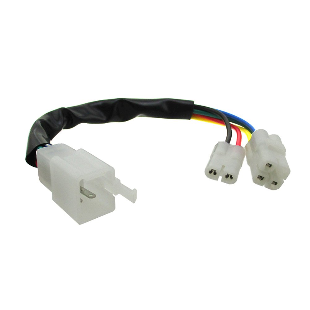 Amazon.com: TC-Motor CDI Cable Wire Adapter Connector Plug For Scooter  Moped Pit Dirt Bike ATV Quad Go Kart Buggy : Automotive