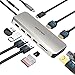 USB C Docking Station 3 Monitore 2 HDMI+ DisplayPort, WAVLINK 100W Dockingstation Laptop USB C Dock mit 4K HDMI/DisplayPort, Gigabit Ethernet, 4 USB, SD/TF, 3.5mm Audio für Dell/HP/Lenovo/Surface Ort mit günstig Kaufen-USB C Docking Station 3 Monitore 2 HDMI+ DisplayPort, WAVLINK 100W Dockingstation Laptop USB C Dock mit 4K HDMI/DisplayPort, Gigabit Ethernet, 4 USB, SD/TF, 3.5mm Audio für Dell/HP/Lenovo/Surface