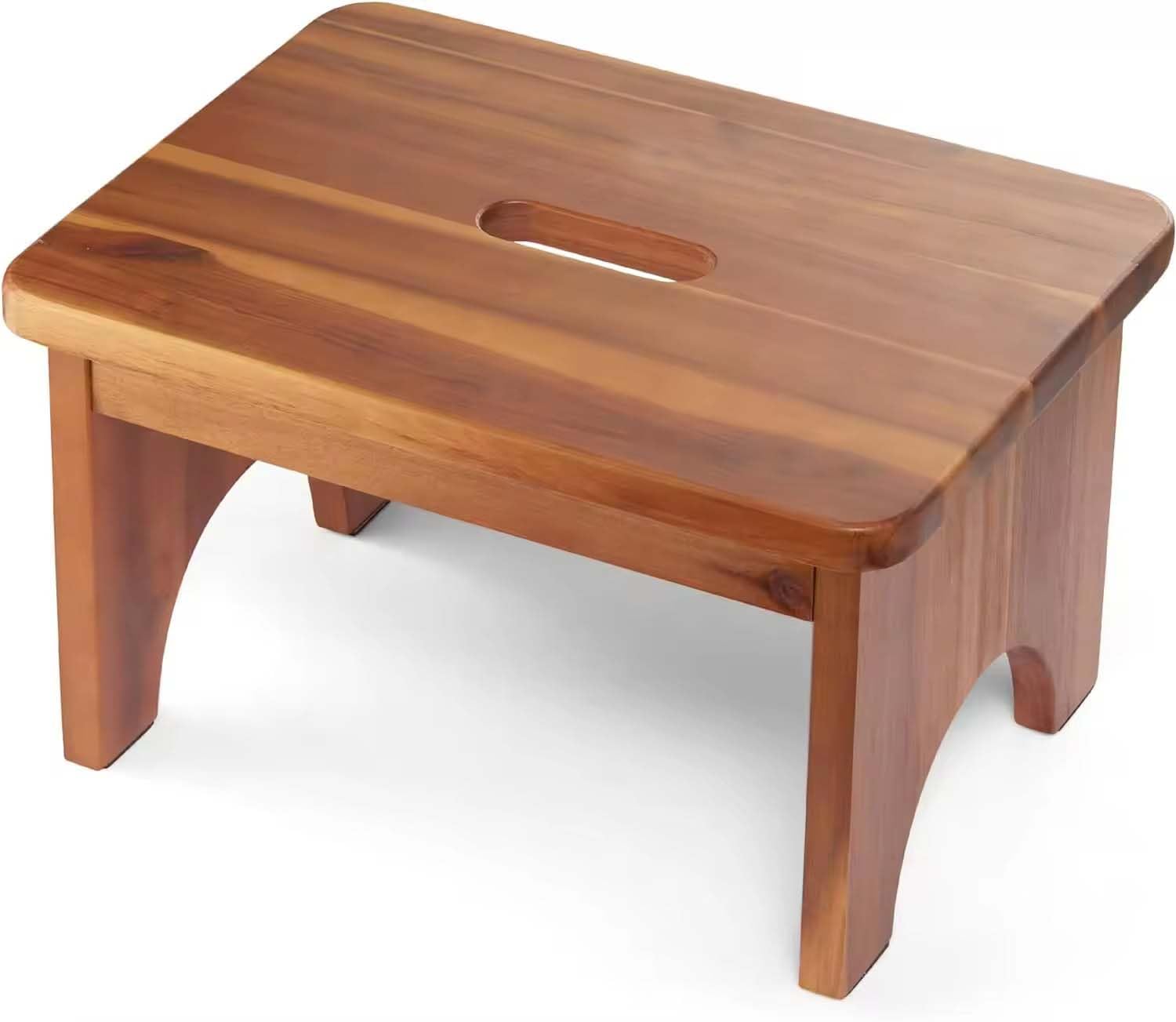 Dantawood Wooden Step Stool, One Step Stool for Adults Kids Multi-Purpose Step Stool for Kitchen, Bedroom, Bathroom-picture-51