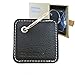 Orzero Case for Tile Mate Finder with Keychain/Key Ring Away from Scratch Wet Dirty (Tile Finder Not Included)-Black