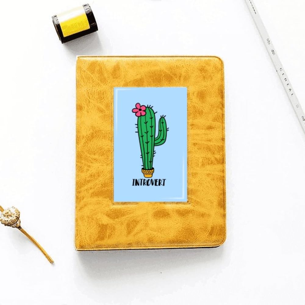 no/no Introvert Cactus Art Deco Fashion Photo Album Family Wedding Picture 4x6