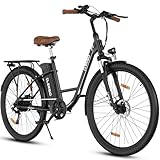 ELEKGO EG31 E Bike Damen 28 Zoll Pedelec 165-190 cm Elektrofahrrad 7 Gang Damenfahrrad 432 Wh E...