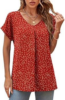 Yommay Blouses voor dames V-hals dames tops zomer chiffon blouses tops