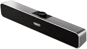 Caixa de Som Computador Soundbar Estéreo USB Para PC Notebook Desktop TV Som Potente 6W Estéreo Modo Auxiliar Gamer 2 Canais