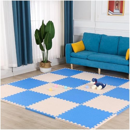 20  AtH[tA^C 12"x12" `tH[vC}bg }`J[ oWO\[pY}bg(Beige+Blue)