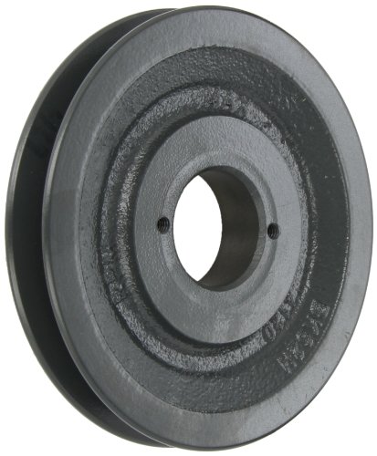 Browning BK62H Bushed Classical Gripbelt Sheave, 4L or A, 5L or B Belt, 1 Groove, Uses H Bushing