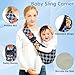 Marrlly Baby Sling Carrier 2025 Baby Carrier Newborn to Toddler Sling Lightweight Baby Carrier Sling with Adjustable Straps Toddler Carrier Wrap for 10-30 lbs(Leaf)