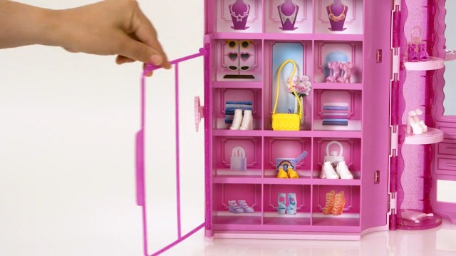 How Big Is Barbie's Barbie Toys Barbie Dream Closet Playset