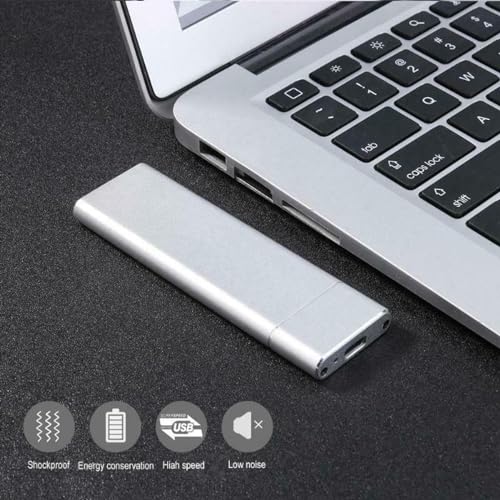 Caja externa para disco M.2 NGFF USB 3.1 aluminio miniatura 4