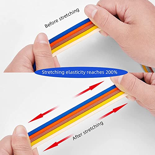 Image of ZHENTOR Elastic Shoe Laces, Elastic No Tie Shoelaces for Sneakers, One Size Fits All Adults and Kids Shoes