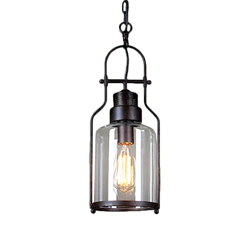 Lampe à suspension vintage style usine pour créer une décoration de plafond nostalgique