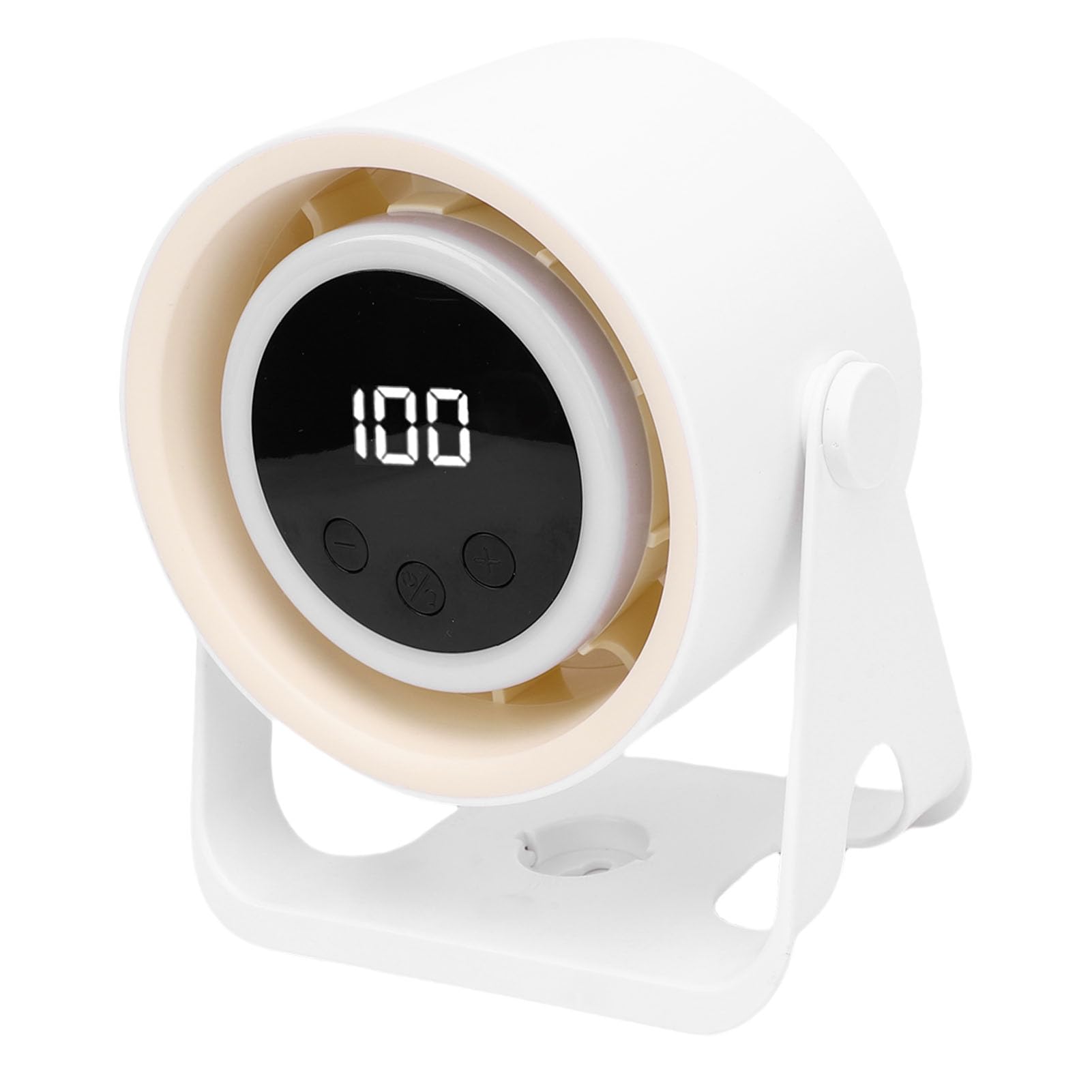 Ventilateur de bureau rechargeable portable pour chambre à coucher et camping