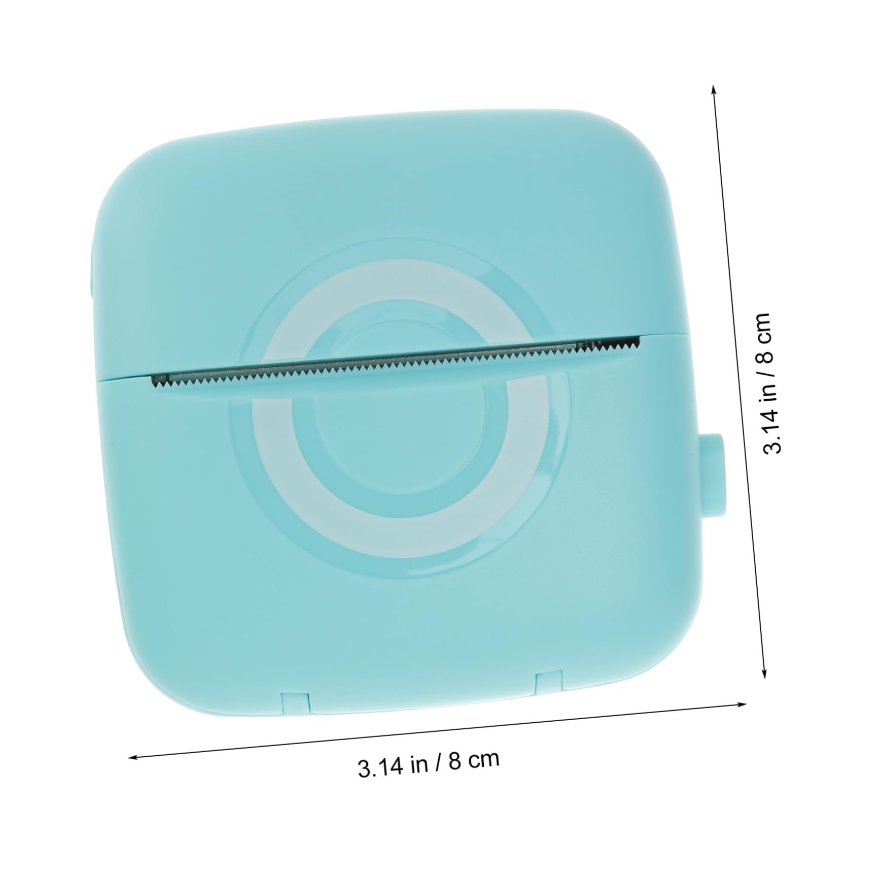 MAGICLULU Stampante Termica Tascabile Portatile 200dpi, Mini Stampante per Scuola e Casa, Stampa Note con Carta Termica e Abs