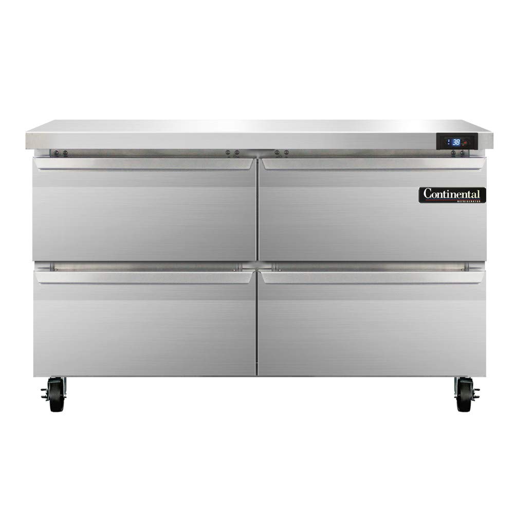 Continental Refrigerator SW48-D Two Section Work Top Refrigerator 48"W by Value Line Refrigerators – Model r290