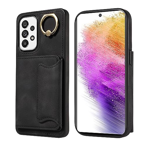 Étui portefeuille Samsung A73 5G résistant aux chocs pour ranger vos cartes