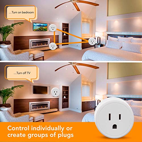 Lloyd's WiFi Smart Plug, Compatible with Alexa and Google Home, Set Timers and Schedules from App, No Hub Required, for 2.4 GHz Networks (4-Pack) by Lloyd's - Image 5