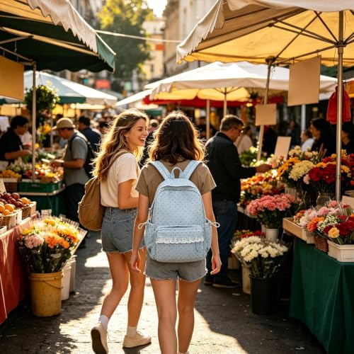 Mochila de gran capacidad para biblioteca camping y compras 3