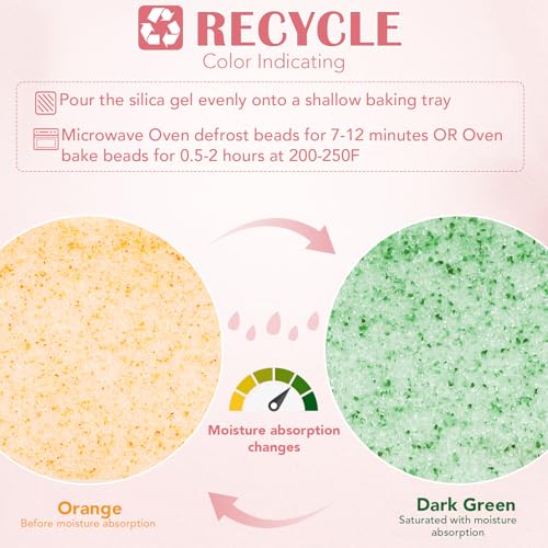 Image of VOISEN Silica Gel Flower Drying, 5LBS Flower Drying Silica Gel Crystals