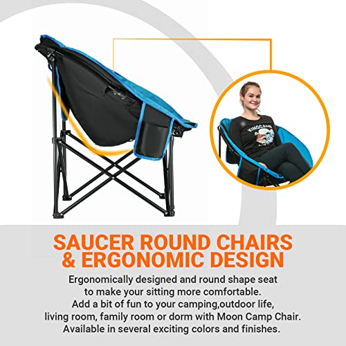 KingCamp Padded Moon Camping Chair #TOP21