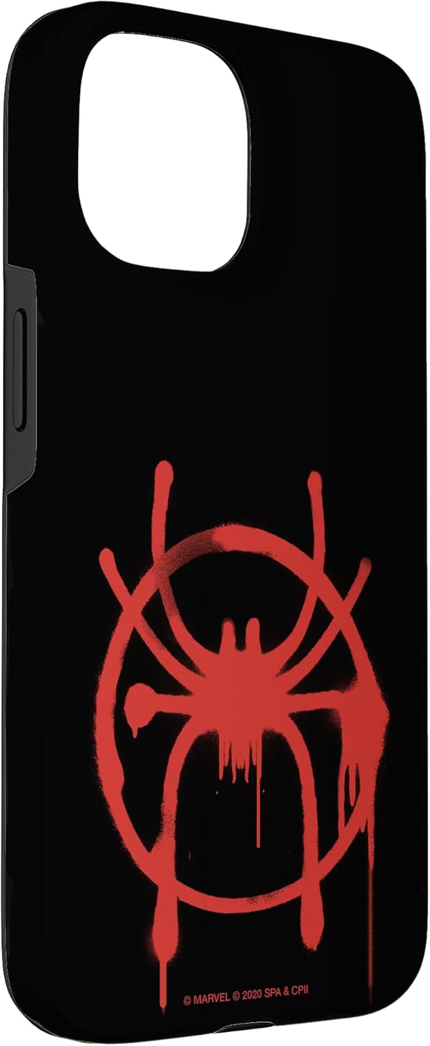 Marvel Spider-Man Into The Spider-Verse Miles Morales Spider Case for iPhone 15