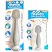 Baby Bum Brush, Original Diaper Rash Cream Applicator, Soft Flexible Silicone Brush, Unique Gift + Mini Diaper Rash Cream Applicator with Travel Case, (Gray + Gray)