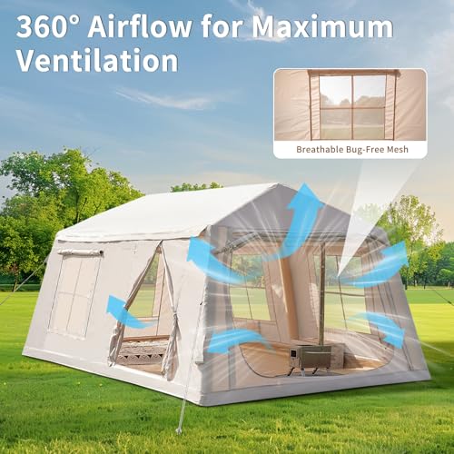 Heavy Duty 8-Person Camping Tent