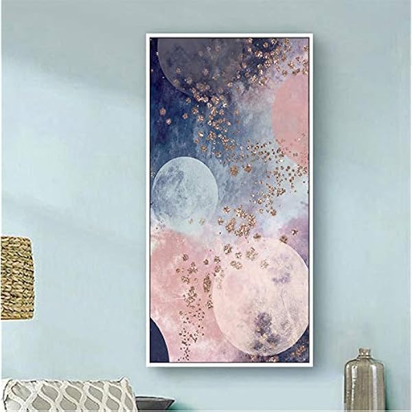 Deike Mild 5D DIY Diamond Painting Diamond Painting Cristallo Strass Soggiorno Camera da Letto Decorazione da Parete (60 x 120 cm)