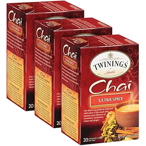 Twinings Ultra Spice Chai Tea Bags Cover