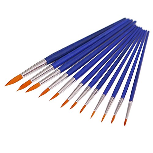 BODHI2000® - Set di 12 pennelli a punta rotonda
