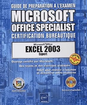 Paperback Excel 2003 Expert [French] Book