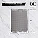 DII California Casual, Colby Southwest Woven Throw, Black & Gray, 50x60