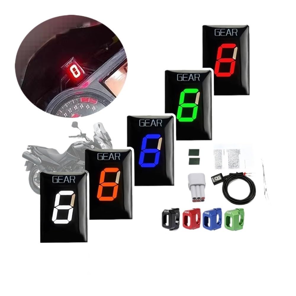indicatore marcia della moto Indicatore Di Marcia Per Motocicletta Per DL650 Per V-Strom DL 650 Per VS&trom DL 1000 DL1000 Per Boulevard M90 C90 SV650 SV1000 GSF Per GSXR