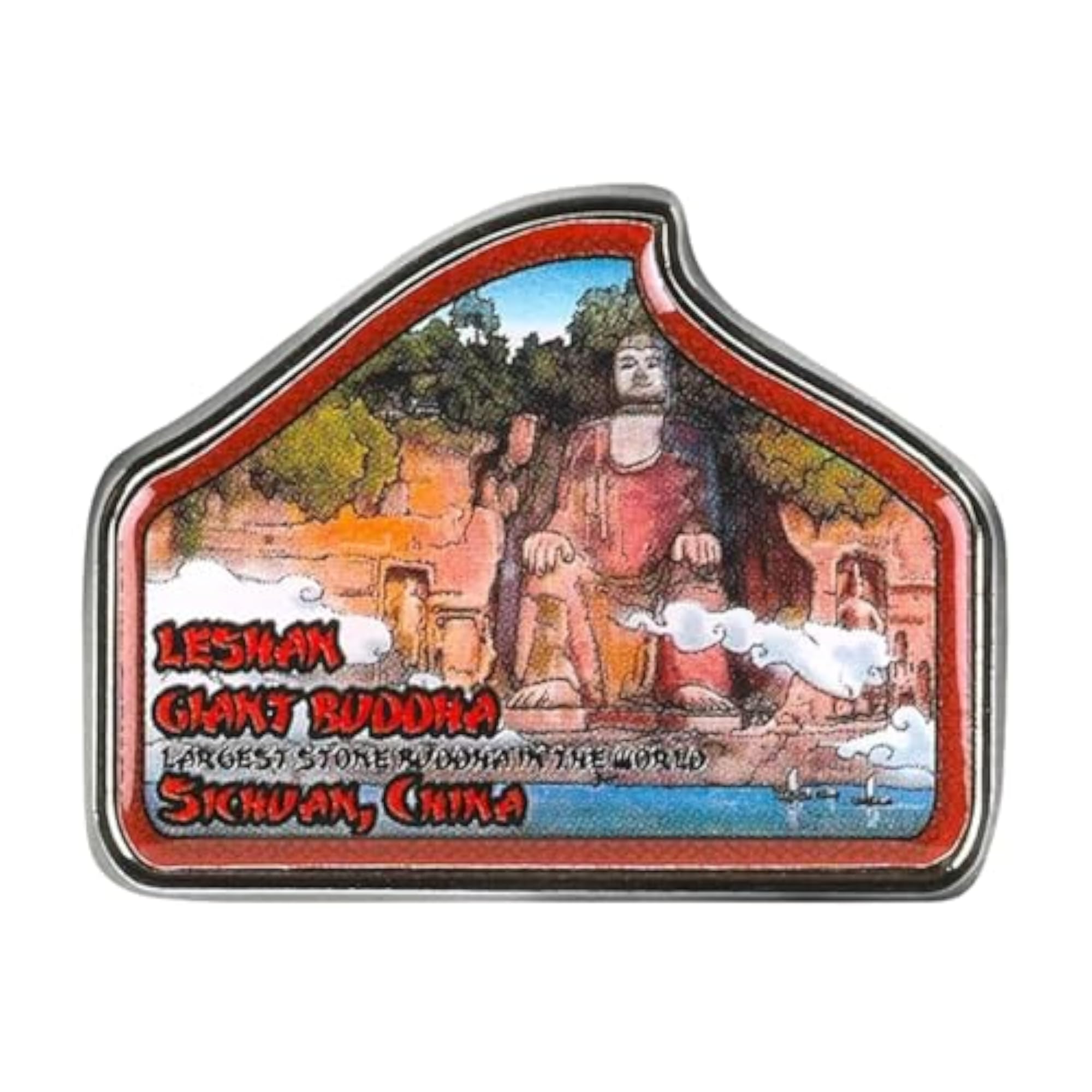 Collectible Enamel Lapel Pin for Backpacks and Jackets