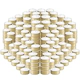 BOLSIUS Gold Unscented Tealight Candles, 150 Count - Long Lasting, Smokeless Wax, Cotton Wicks, 6 Hour Burn - Ideal for Parties, Weddings, Home Decor